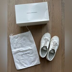 Women’s Common Projects White Original Achilles Low Sneakers